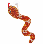 Мягкая игрушка «Змейка» 16 см, микс