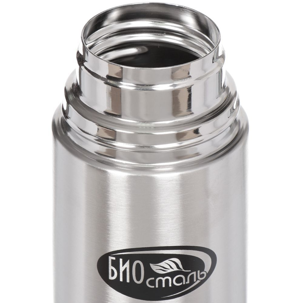 Термос нержавеющая сталь, 0.75 л, узкая горловина, Biostal, колба нержавеющая сталь, пробка с ситечком, NВ-750Z