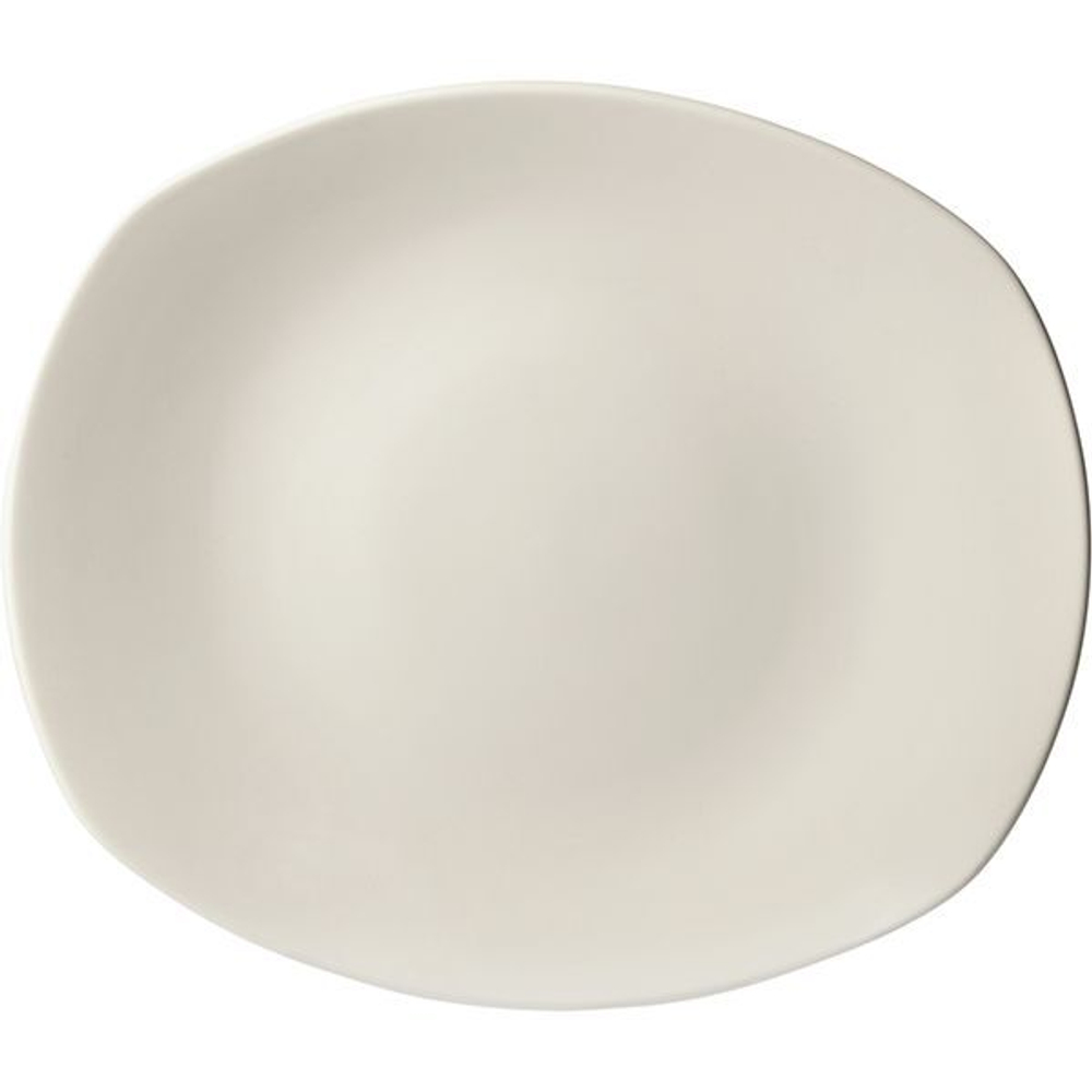 Тарелка «Тэйст» мелкая;фарфор;,L=25,5,B=22,5см;белый (Цвет: белый)