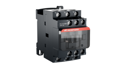 Контактор Prompower PLC1D18BD серии Pulse, ток 18А, 3 полюса, доп контакт 1НО+1НЗ, катушка 24DC