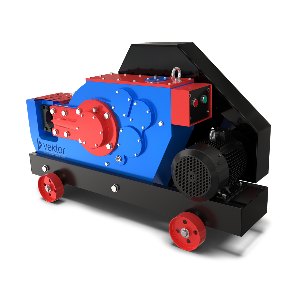 Станок для резки арматуры Vektor GQ50 - [4 кВт / до 45 мм]