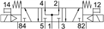 MVH-5/3B-1/4-B Распределитель с электроуправлением