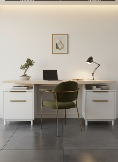 Стол письменный Ochensol, белый