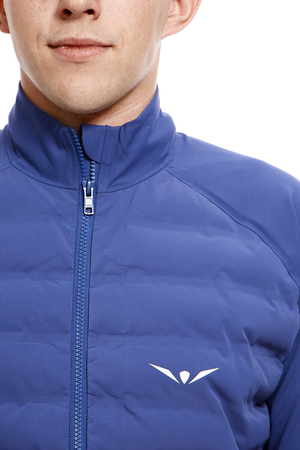 ЛОНГСЛИВ С ПУХОВОЙ ВСТАВКОЙ МУЖСКОЙ | DEEP COBALT