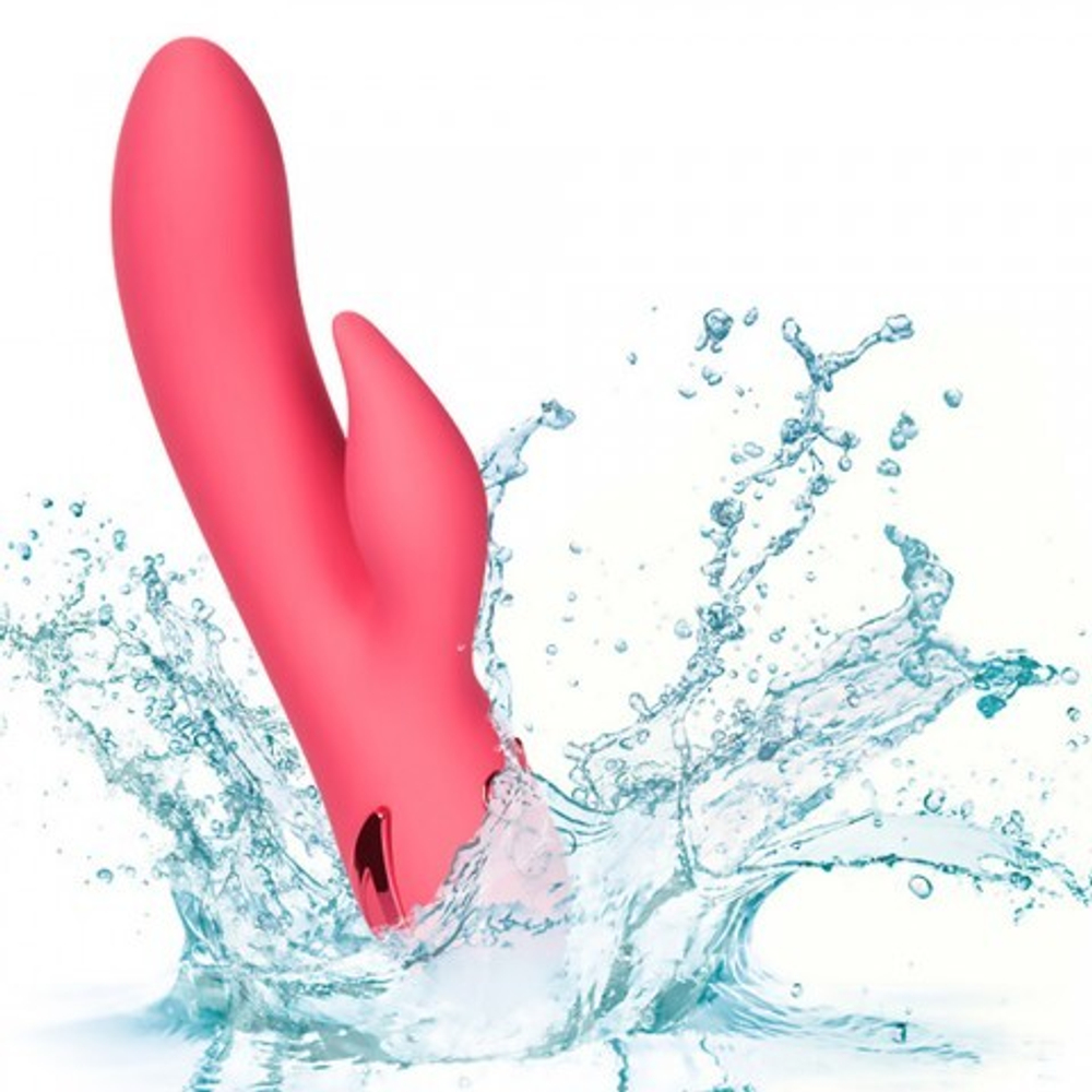 Вибратор-кролик Calexotics California Dreaming San Francisco Sweetheart с функцией «манящее движение» (12x3.25 см)