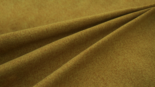 MONACO 06 мебельная ткань рогожка жёлтая 1,4 м