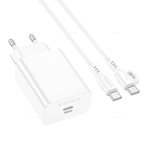 Зарядное устройство Borofone PD20W BA21A Pro QC3.0 для Type-C (white)