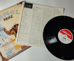Винтажная виниловая пластинка LP Camel Mirage (Japan 1978) (Obi)