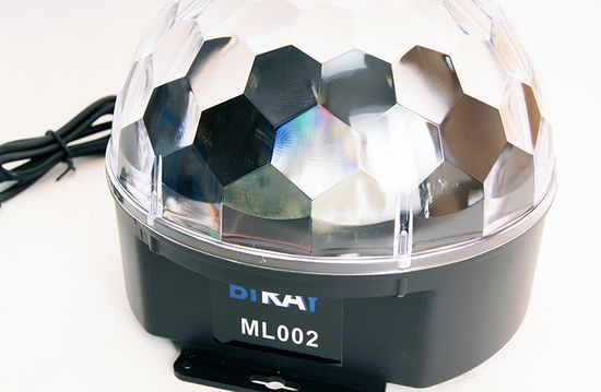 ML002 Светодиодный эффект «диско-шар», 6х1Вт, RGBWOP Bi Ray
