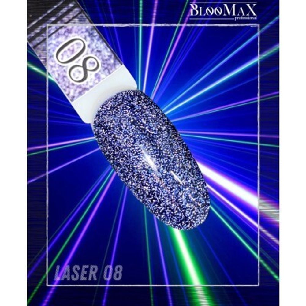Гель-лак BlooMaX Laser 08, 8 мл