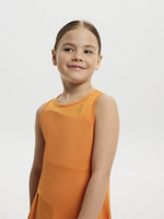 ОДЕЖДА ДЛЯ ТЕННИСА Девочки, Платье SEVENSIX VIKI DRESS 2.0 - BRIGHT ORANGE .