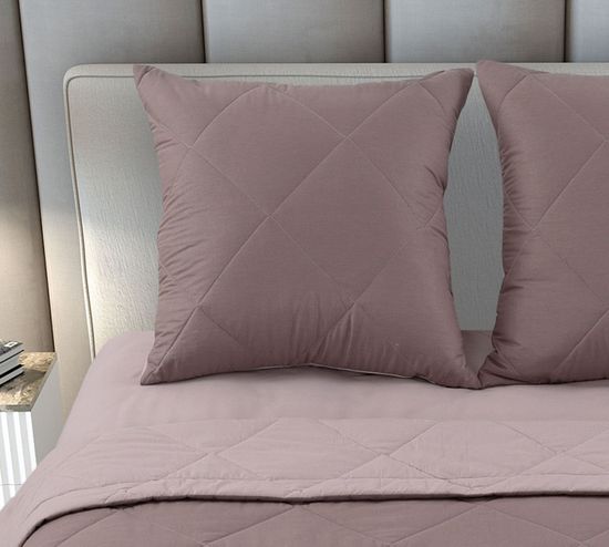 Евро комплект для сна с одеялом Шоколадное мороженое перкаль