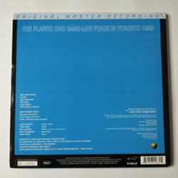 Винтажная виниловая пластинка LP The Plastic Ono Band Live Peace In Toronto 1969 (USA 2006) OMR