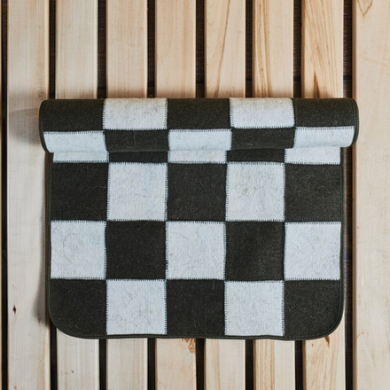 Коврик банный из сукна "Шахматы"