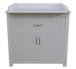 Комод, 85х55х110, Клео, пеленальный, с ящиками, для одежды и игрушек, белый, Dipriz