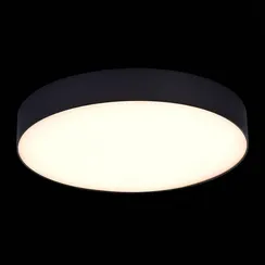 ST606.432.48 Светильник потолочный Черный LED 1*48W 3000K 4 320Lm Ra>85 120° IP20 D400xH55 185-265V Накладные светильники