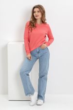 Джемпер женский Лонг-3 Виотекс КОРАЛЛОВЫЙ