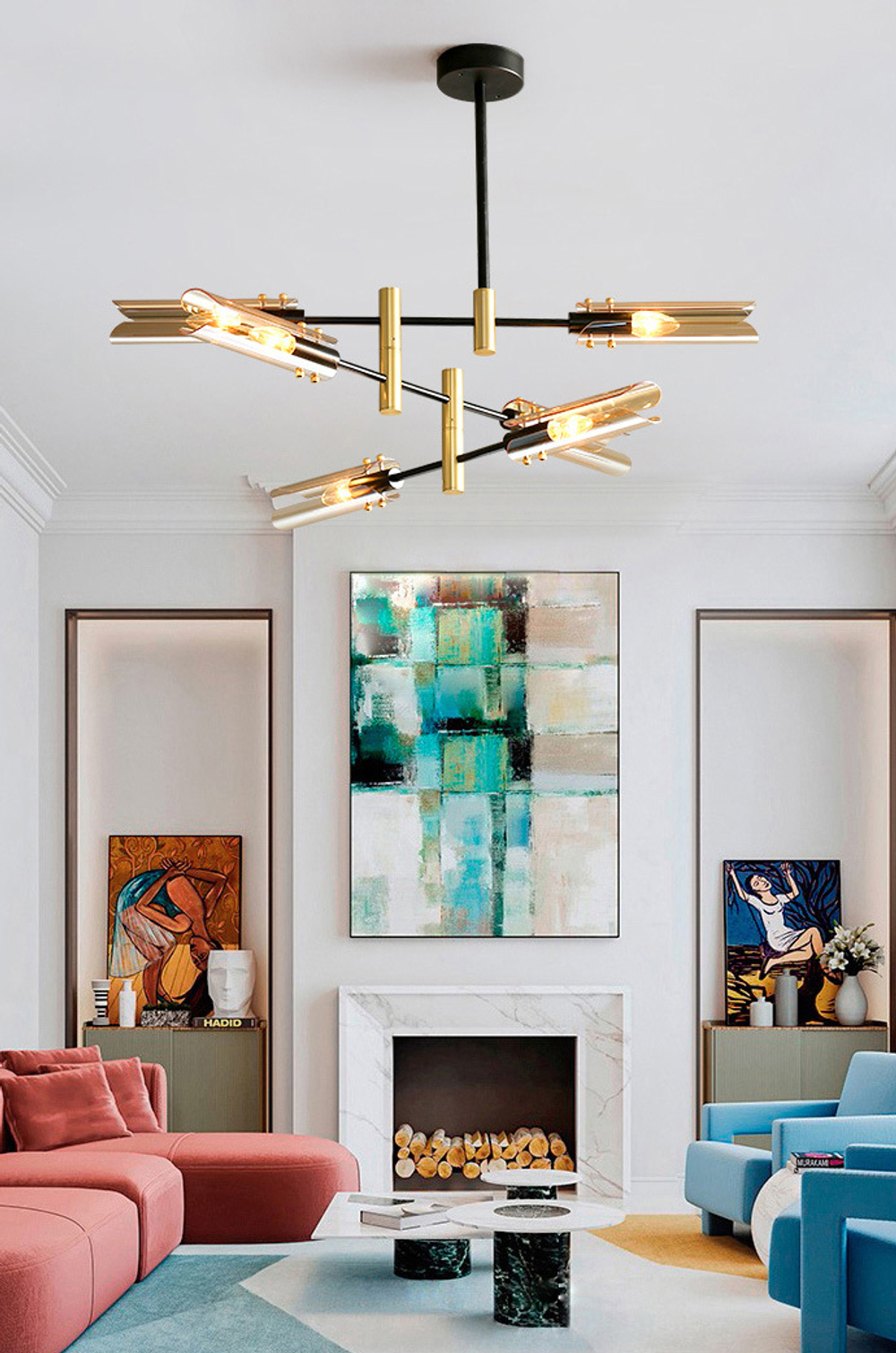 Ceiling design lamp   (Smoky)Andumu