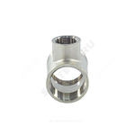 Тройник латунь никель переходной Ду 20х15х20 (3/4"х1/2"х3/4") ВР/ВР SantechSystems
