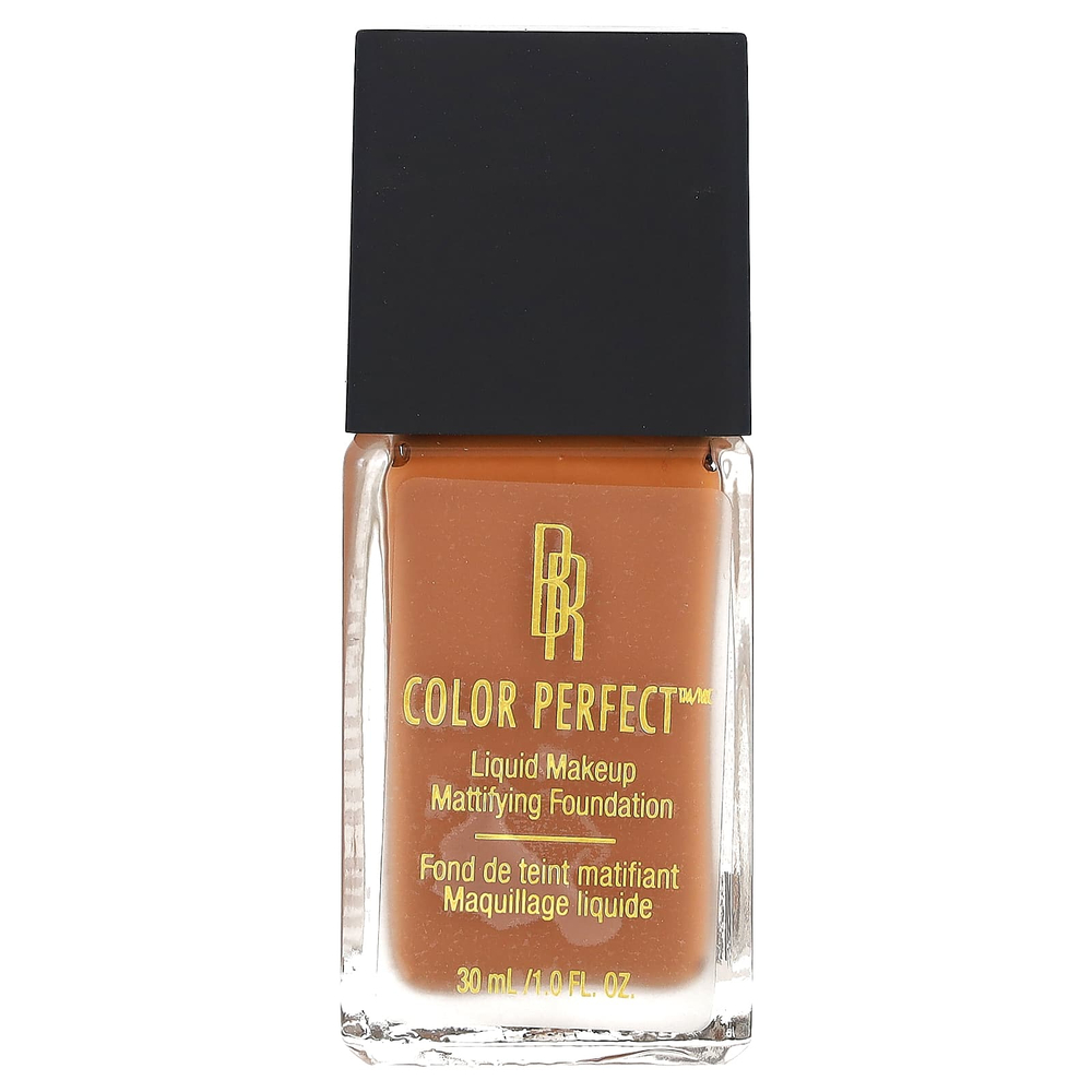 Black Radiance, Color Perfect, жидкая матирующая тональная основа для макияжа, 8414 брауни, 30 мл (1 жидк. унция)