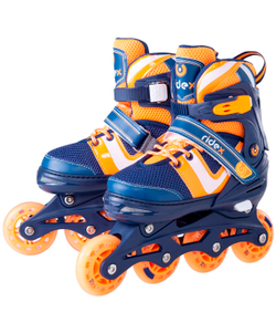 Ролики раздвижные RIDEX Wing пласт рама