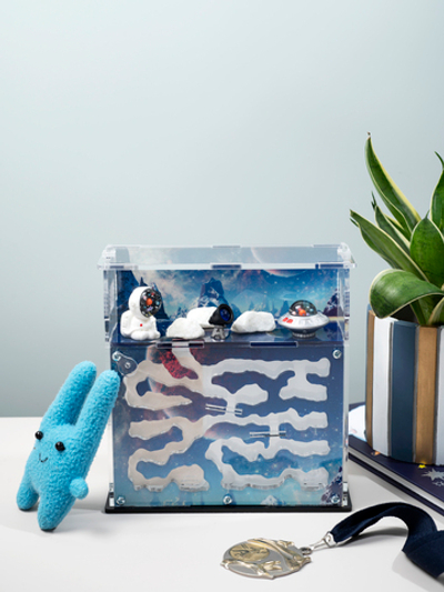 Муравьиная ферма "КОСМОС" с муравьями в подарок! (170*170*68мм)