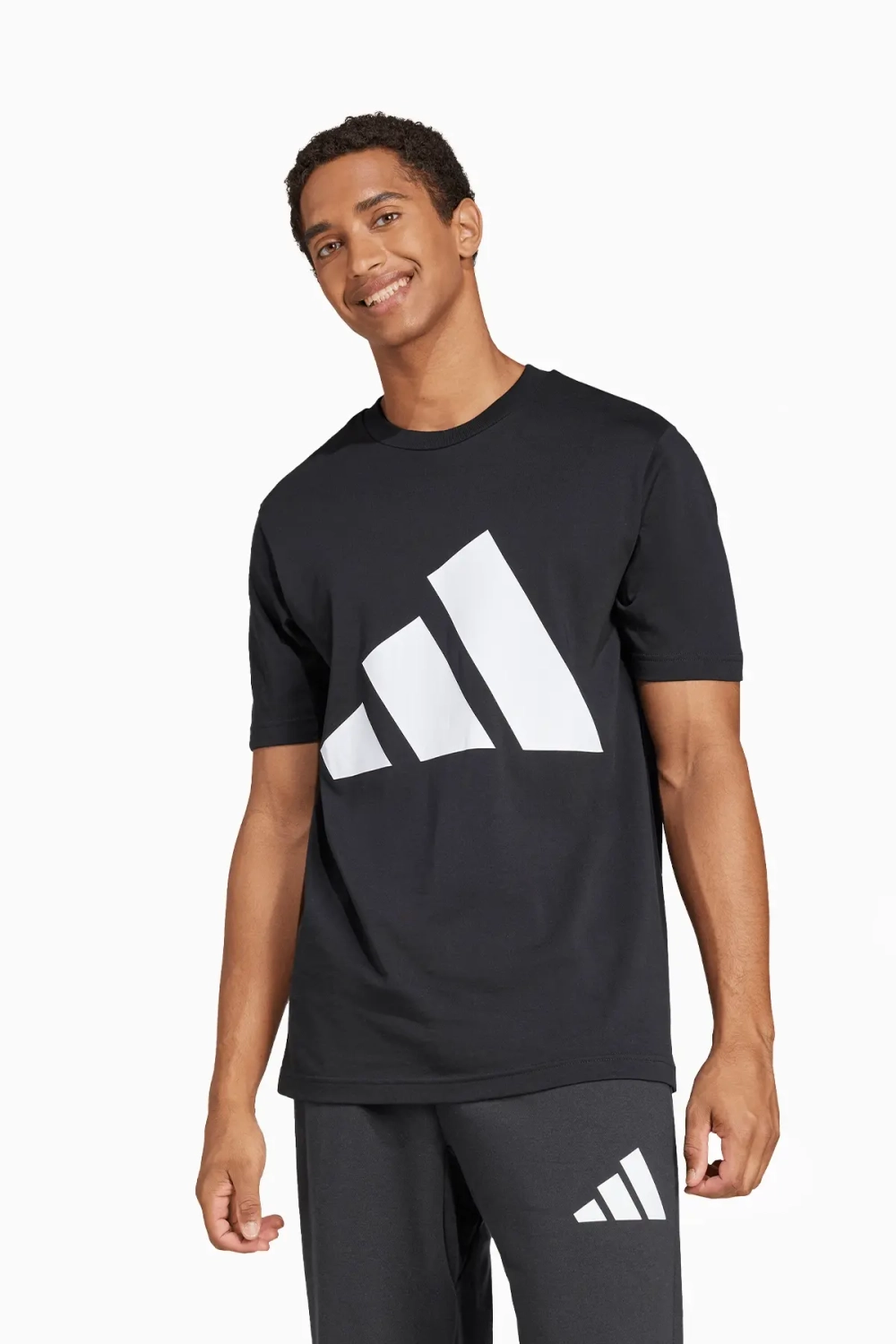 Футболка adidas Essentials Big Logo - черный