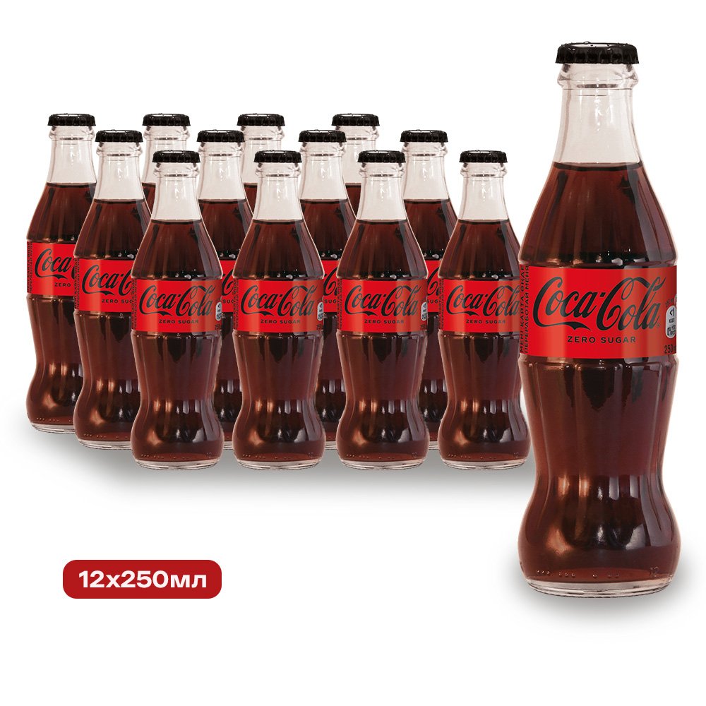 Coca-Cola zero 0.25 л. Упаковка