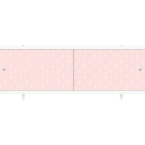 Экран для ванны УНИВЕРСАЛ-Кварт 1,7 розовый иней  Новый