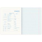 Тетрадь предметная со справочным материалом ORIGINAL 48 л., TWIN лак, ГЕОМЕТРИЯ, клетка, BRAUBERG, 404302