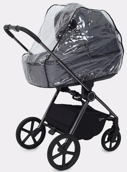 Детская коляска Rant Teo Black Chrome 3 в 1 Graphite