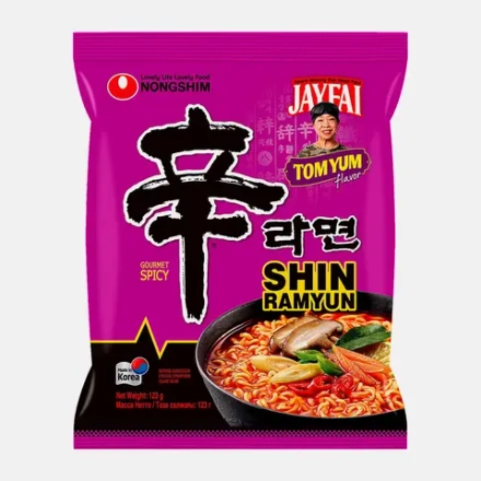 Лапша Nongshim Шин Рамен Том Ям 123г