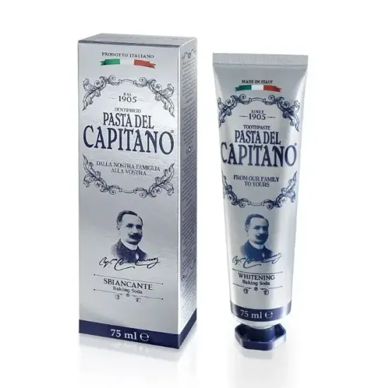 Pasta del Capitano Зубная паста 1905 Baking Soda / 1905 Для деликатного отбеливания с содой 75 мл