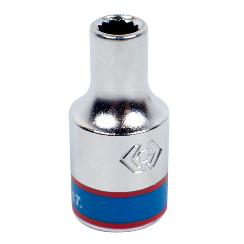 KING TONY (233045M) Головка торцевая стандартная двенадцатигранная 1/4", 4.5 мм