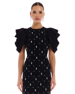 Платье Le Lac (Ле Лак) с выш. черное