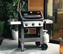 Газовый гриль Weber Spirit II Е-310 GBS, 3 горелки, чёрный