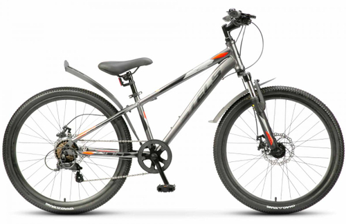 Велосипед 24" STELS TURBO 400 MD серый красный