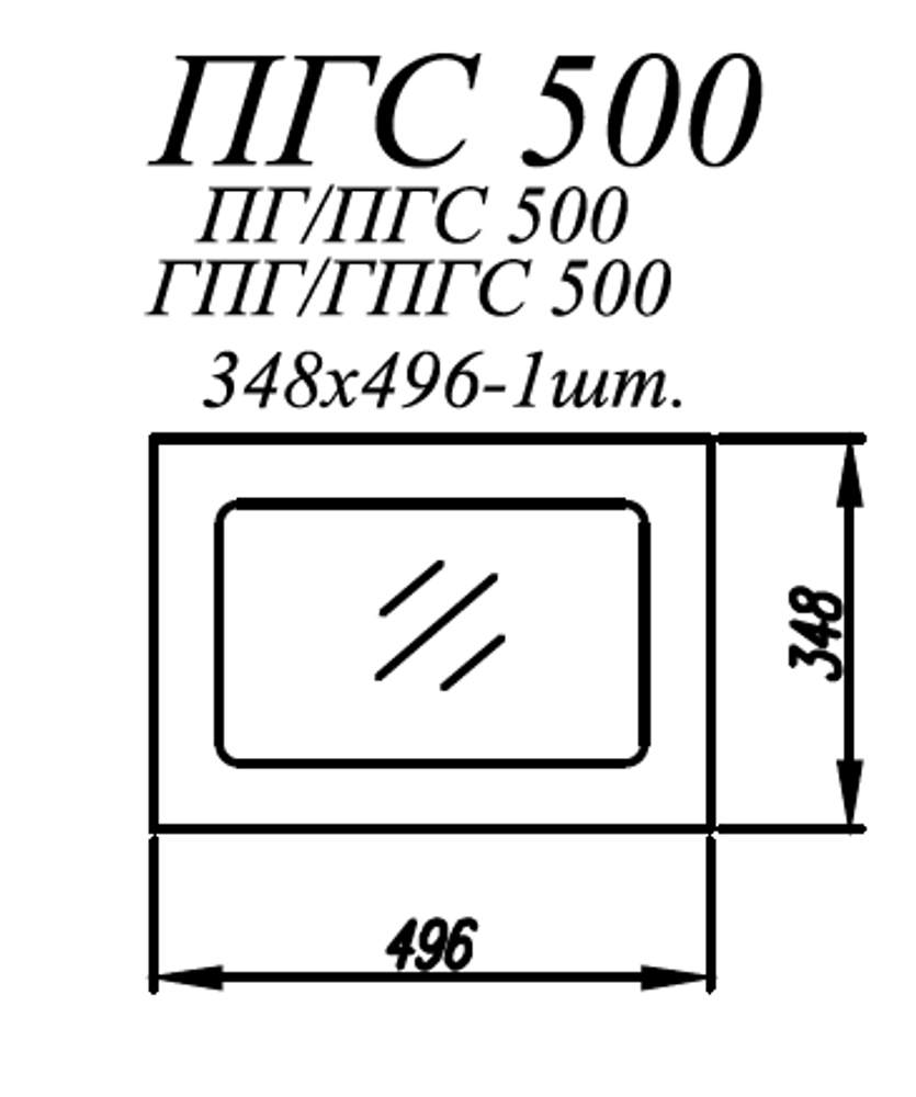 Фасад Лофт Дуб цикорий м ПГС 500 NEW