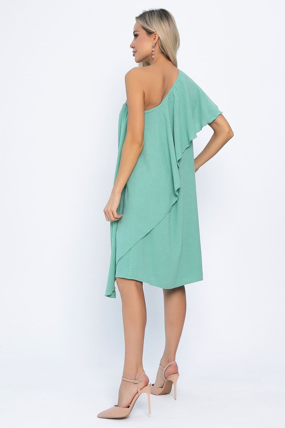 Платье Шардоне (серо-зеленое) П13770-36М LT Collection