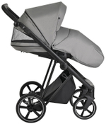 Детская коляска Roan Sol 3 в 1 с автокреслом Tutis Elo Lux EduSky Black RSL/1011 Cloud Grey