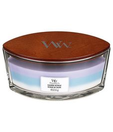 Успокаивающий ретрит, ароматическая свеча эллипс, WoodWick