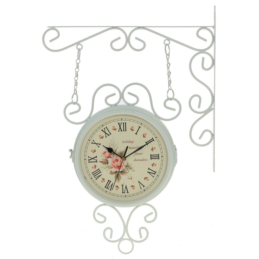 GAEM Часы настенные декоративные двусторонние, L37 W9 H52 см, (2xАА не прилаг.)