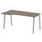 Метал Систем Стол криволинейный левый на А-образном м/к БА.СА-1 (L)  1600*900*750