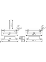 ST-DM120NC-BR Извещатель магнитоконтактный