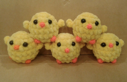 Мягкая игрушка Цыплёнок, 3 шт , Антистресс