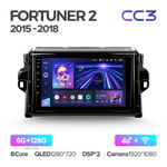 Teyes CC3 9" для Toyota Fortuner 2015-2018