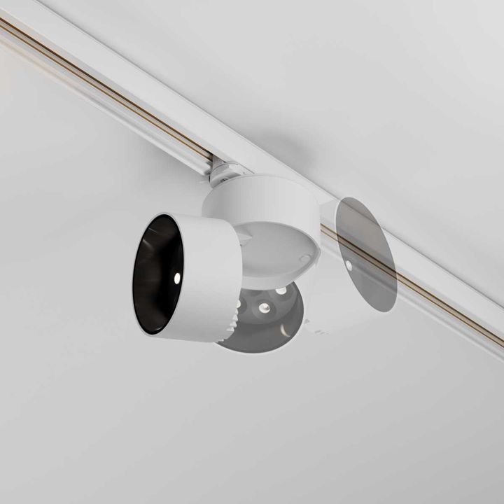 Трековый светодиодный светильник Maytoni Technical Alfa TR199-3-15W4K-M-W
