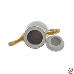 Кофейный сервиз мокко Queen's Лист Бежевый 6 персон 15 предметов