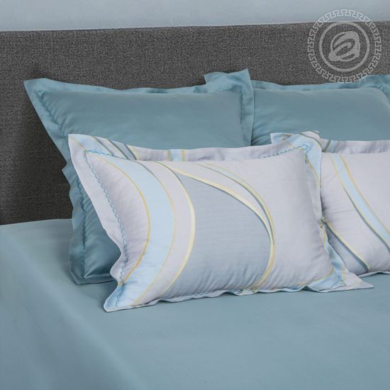 Евро комплект постельного белья Ундина Тенсель