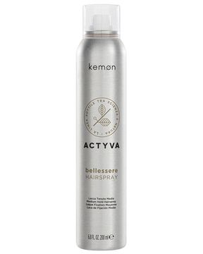 Kemon Лак для волос лёгкой фиксации Actyva Bellessere Hairspray Velian, 200 мл
